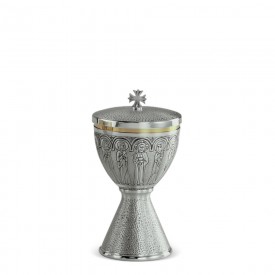 Ciboria CESELLO Design in Brass with Silver Finishing #212 A