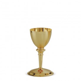 Chalice in Brass with Gold Finishing #223