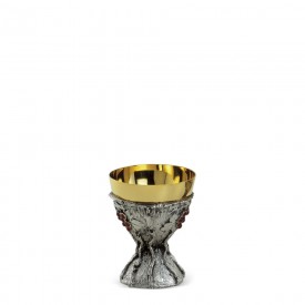 Chalice FUSIONE Design in Brass with Silver Finishing #292