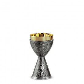 Chalice CESELLO Design in Brass with Silver Finishing #295