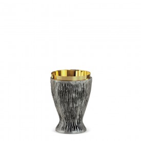 Chalice FUSIONE Design in Brass with Silver Finishing #306