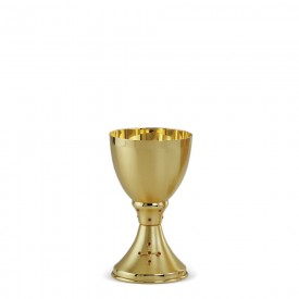 Chalice in Brass with Gold Finishing #334