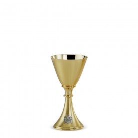 Chalice in Brass with Gold Finishing #6001