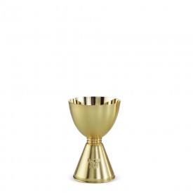 Chalice in Brass with Gold Finishing #6002