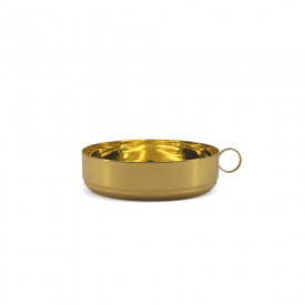 Stackable Paten in Brass with Gold Finishing #440