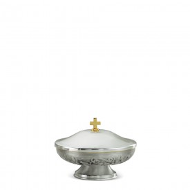 Ciboria CESELLO Design in Brass with Silver Finishing #2091