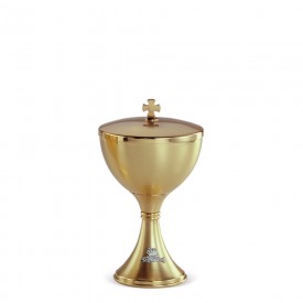 Ciboria in Brass with Gold Finishing #233 A