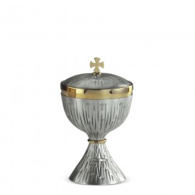 Ciboria CESELLO Design in Brass with Silver Finishing #244 A