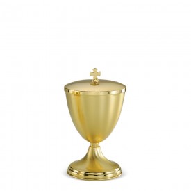 Ciboria in Brass with Gold Finishing #284 A