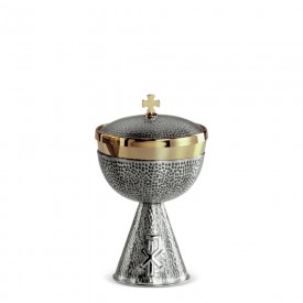 Ciboria CESELLO Design in Brass with Silver Finishing #295 A