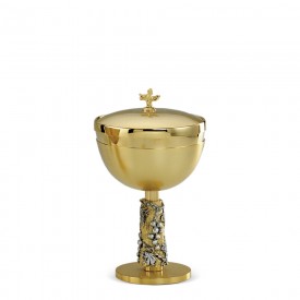 Ciboria FUSIONE Design in Brass with Gold and Silver Finishing #3076 A
