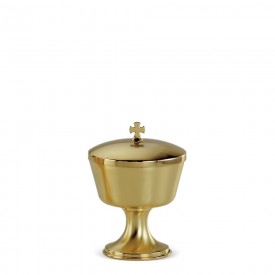 Ciboria in Brass with Gold Finishing #3149 A