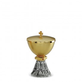 Ciboria FUSIONE Design in Brass with Silver Finishing #3154 A