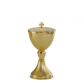 Ciboria in Brass with Gold Finishing #4002 A
